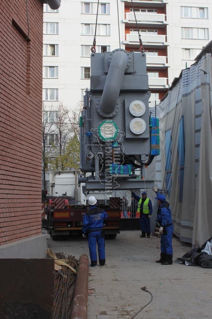 Такелаж негабаритного оборудования