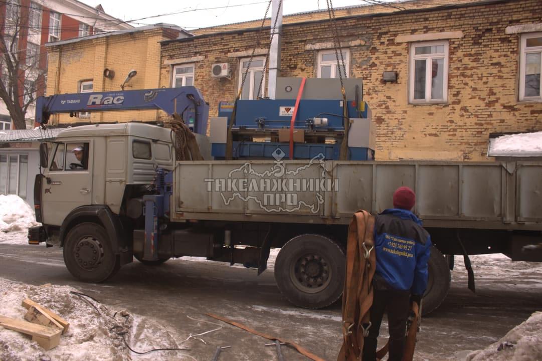 Перевозка промышленного оборудования